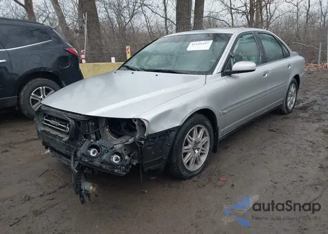 2005 Volvo S80 2.5T из США, поврежденный, VIN YV1TS592X51407215